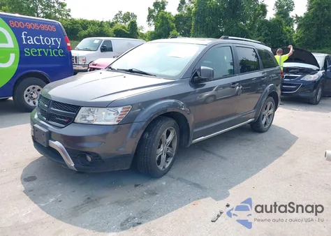 2017 Dodge Journey Crossroad Plus из США, поврежденный, VIN 3C4PDCGB5HT613080